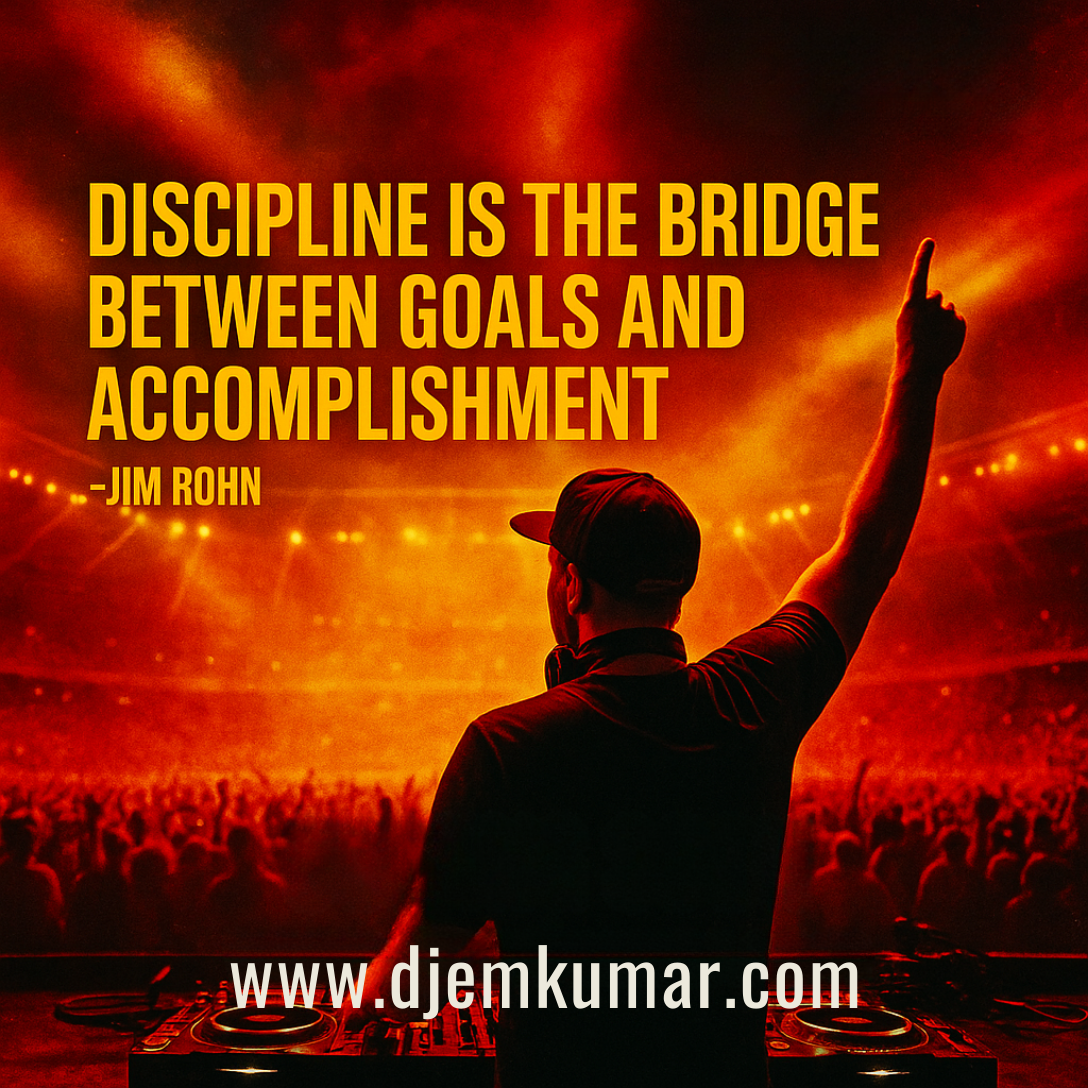 Discipline is the bridge